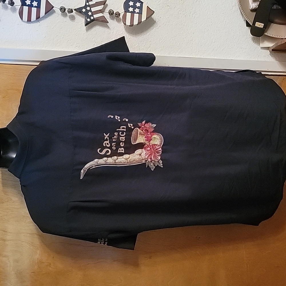 Catalina Jazz Festival Sax On The Beach Casual Button Down Shirt XL - Picture 5 of 7